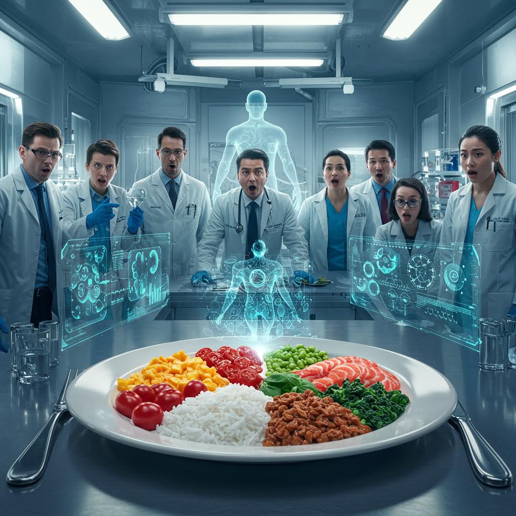 연구자들의 놀라움 속에 식재료와 인체 데이터가 연결되어 온카스터디의 과학적 검증이 드러나는 순간